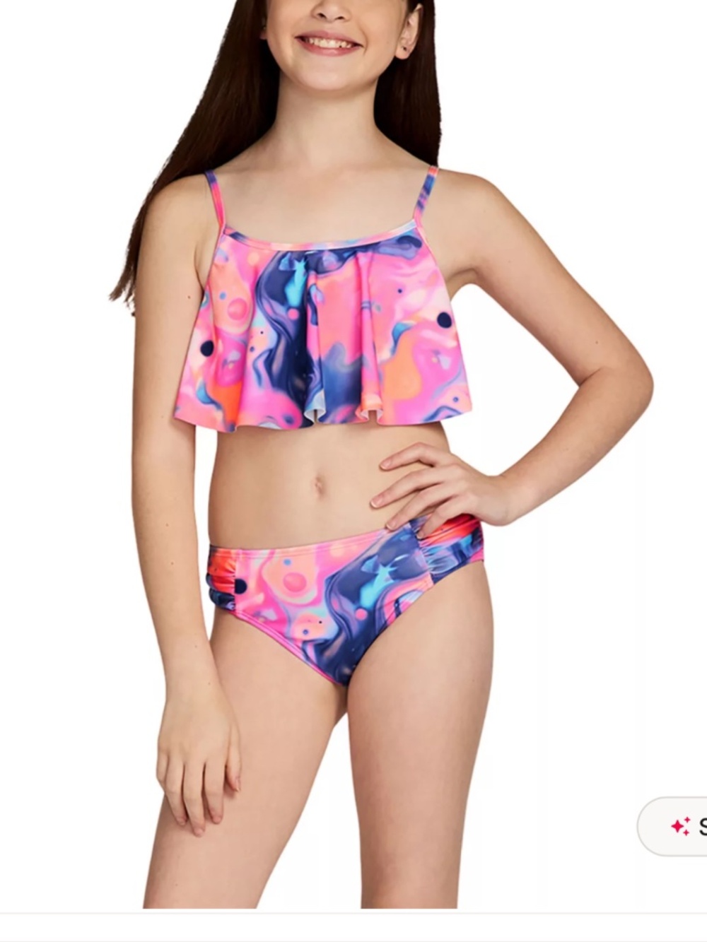 U A gradient bikini, Girls 16, NWT, Rasheed bottom unique rare